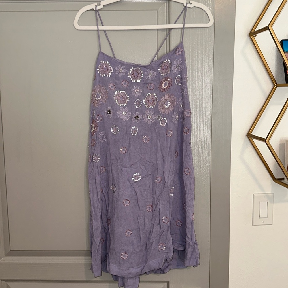 Free People Purple Dress